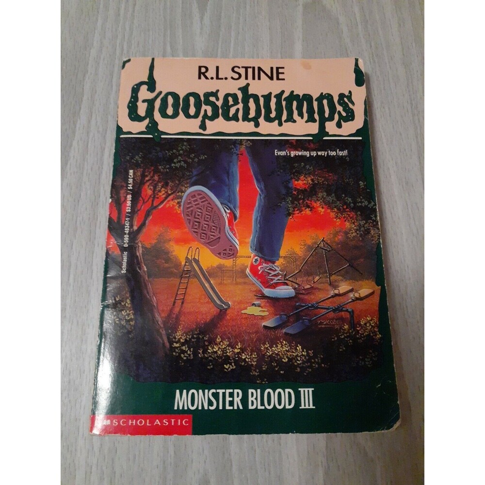 Goosebumps R L Stine Book #29 MONSTER BLOOD III  PB Preowned Good Condition